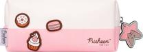 Penālis Pusheen Rose Collection 43032, 20 cm x 8.5 cm, balta krās./rozā krās.