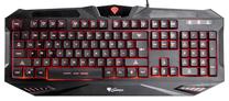 Vadu spēļu tastatūra Natec Genesis Genesis RX39, EN, melna krās.