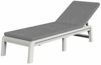 Lauko gultas Keter Mallorca, balta sp./pilka sp., 187 cm x 58 cm