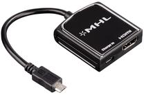 Adapteris Hama HDMI female, Micro USB B male