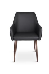 Valgomojo kėdė Domoletti, juoda sp., 83 cm x 57 cm x 59.2 cm