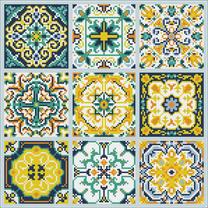 Deimantinė mozaika Diamond Dotz Mesmerising Tile, įvairių spalvų