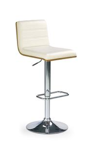 Valgomojo kėdė H31 V-CH-H/31-KREM#, balta, 49 cm x 36 cm x 87 - 107 cm