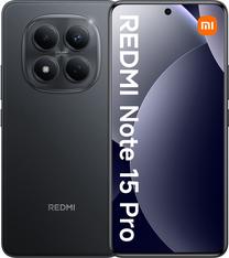 Mobilais telefons Xiaomi Redmi Note 15 Pro, 256 GB, melns krās.