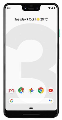 Mobilais telefons Google Pixel 3 XL, 64 GB, balts krās.