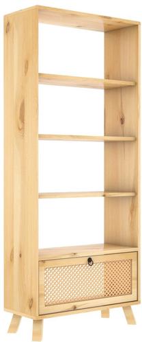 Pastatoma lentyna Kalune Design Zayn 909DKZ1602, medžio sp., 180 cm x 75 cm x 35 cm