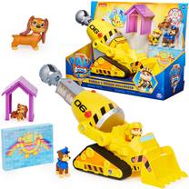 Rinkinys Spin Master Paw Patrol Rubbles Deluxe Bulldozer, 6 vnt., įvairių spalvų
