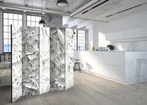 Širma Artgeist Alabaster Garden II, įvairių spalvų, 225 cm x 172 cm