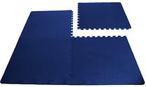 Kilimėlis fitnesui ir jogai Spokey, mėlyna, 122 cm x 122 cm