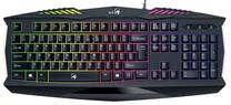 Laidinė žaidimų klaviatūra Genius Scorpion Scorpion K220, EN, juoda sp.