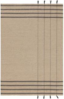 Ковер Benuta Kambiz 60007415-36101, черный цв./бежевый цв., 230 см x 160 см