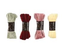 Dovanų pakavimo juostelė Decoris Velvet, 1.5 cm x 300 cm, (spalva/dizainas parenkami atsitiktine tvarka)
