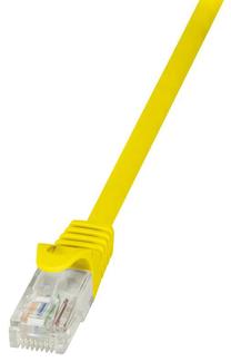 Laidas Logilink CAT 6 U/UTP RJ-45 8P8C, RJ-45 8P8C, 2 m, geltona sp.