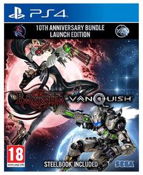 PlayStation 4 (PS4) žaidimas Sega Bayonetta and Vanquish 10th Anniversary Bundle Launch Steelbook Edition, anglų