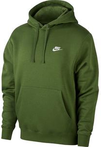 Джемпер, мужские Nike Sportswear Club, зеленый цв., s