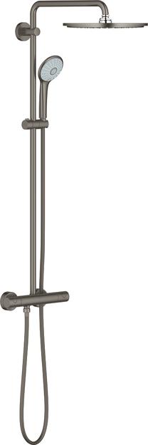 Комплект для душа со смесителем Grohe Euphoria XXL, серый цв.