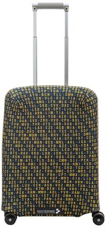 Чехол для чемодана Routemark SP240 Directions, желтый цв./темно-синий цв., 32 x 51.5 x 70.5 см