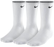Sporta zeķes Nike Cushion Crew SX4700 101, balta krās., 46-50, 3 gab.