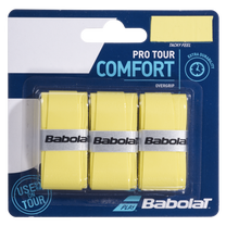 Apvija Babolat Overgrips Pro Tour 2637, geltona sp., 3 vnt.