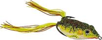 Gumijas zivis Jaxon Magic Fish Frog D BT-FR03D, 4 cm, 60 g, zaļa krās.