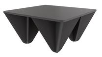 Kavos staliukas Kalune Design Diamond, pilka sp., 80 cm x 80 cm x 37.8 cm