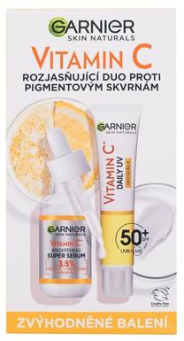 Veido priežiūros priemonių rinkinys Garnier Skin Naturals Vitamin C, 70.0 ml, SPF 50
