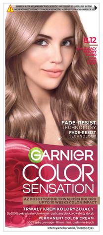 Matu krāsa Garnier Color Sensation, opal mauve blond krās., 8.12, 112 ml