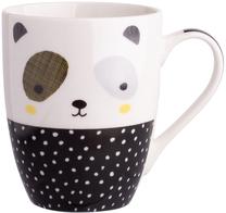 Puodelis Altom Panda ALT1010032392, balta sp./juoda sp., 0.3 l