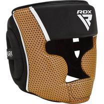 Bokso šalmas RDX Aura Plus T-17 HGR-T17BGL-XL+, aukso sp./juoda sp., XL