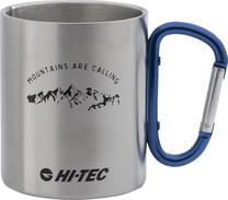 Kelioninis puodelis Hi-Tec Kap, nerūdijantysis plienas, 0.3 l, sidabro sp.