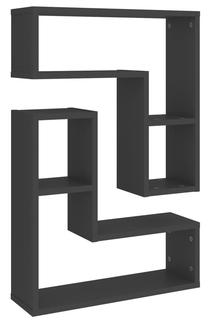 Sieninė lentyna VLX Chipboard 807216, pilka sp., 50 cm x 15 cm x 50 cm