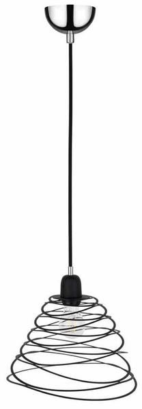 Valgusti rippuv Spot-Light Komet, E27, 1 x 60 W, must v. / kroom v., 30 x 27 cm