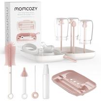 Butelių plovimo šepetys Momcozy 7in1, 0 mėn., rožinė sp.