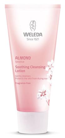Sejas tīrīšanas līdzeklis Weleda Almond Soothing Cleansing Lotion, 75 ml