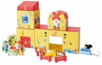 Figūrėlių rinkinys, su priedais, ferma Hape E3438A, 27 vnt., įvairių spalvų