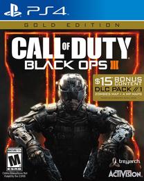 PlayStation 4 (PS4) spēle Activision Call Of Duty: Black Ops III Gold Edition Incl. Awakening DLC Pack, angļu
