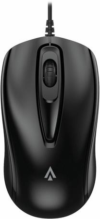Kompiuterio laidinė pelė Accura Armona, usb / ps/2 laidas, juoda sp.