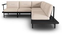 Aia nurgadiivan Calme Jardin Hawai Right, beež v., 245 cm x 230 cm x 74 cm
