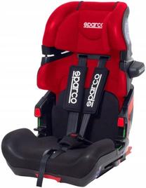 Automobilinė kėdutė Sparco SK800I, juoda sp./raudona sp., 9 - 36 kg