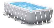 Бассейн, каркасный Intex 26788, серый цв. 400 см x 200 см x 100 см