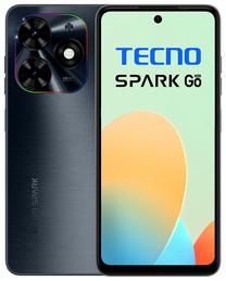 Mobilais telefons Tecno Spark Go 2024, 64 GB, melns krās.