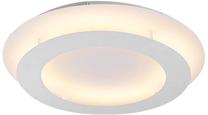 Valgusti lagi Candellux Merle Plafond 40 98-66183, 3000 °K, 1 x 18 W, valge v. / valge v.