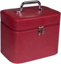 Lagaminas kosmetikai Top Choice 98994, raudona sp., 13 x 14