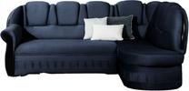 Kampinė sofa Lord Monolith 79, tamsiai mėlyna sp., dešininė, 180 x 243 cm x 105 cm