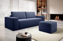 Sofa Silla Savoi 40, tamsiai mėlyna sp., 104 x 260 cm x 96 cm