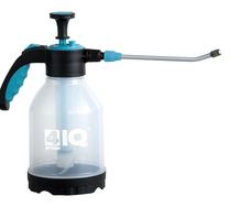 Sodo purkštuvas, pripumpuojamas, plastikas, skaidri sp./mėlyna sp./juoda sp., 1.5 l