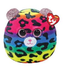 Mīkstā rotaļlieta TY Squish a Boo Dotty Leopard, daudzkrāsaina, 10 cm