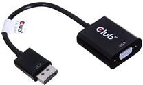 Adapteris Club 3D CAC-2013 Displayport, VGA, 2 m, melna krās.