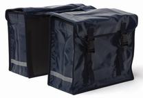 Dviračio krepšys New Looxs Bisonyl Double Large BAGS307, bisonilas, juoda sp.