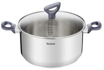 Puodas Tefal G7124614, Ø24 cm, 5.2 l, nerūdijančiojo plieno sp.